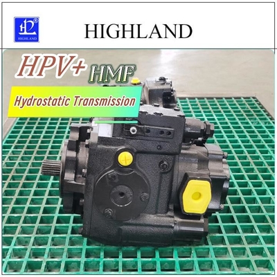 Hydraulic System Components Hydrostatic Transmission Cast Iron For Underground Loader