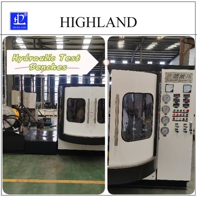 Fully Automatic Hydraulic Test Benches For Flow Rate Testing Ship Usage 500 L/Min Flow Rate