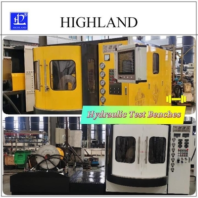 500 L/Min Hydraulic Test Bench Testing Hydraulic Pumps And Motors Equipment By HIGHLAND Design