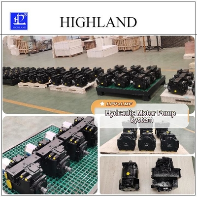 Efficient Hydraulic Motor Pump System with Hydraulic Components