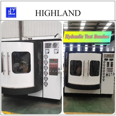 Fully Automatic Hydraulic Test Benches 450 L/Min Flow Rate Along With 42 Mpa Pressure