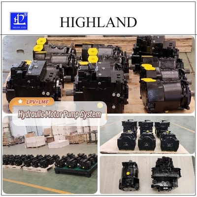 Max Displacement of 130ml/r Hydraulic Motor Pump with 97% Efficiency