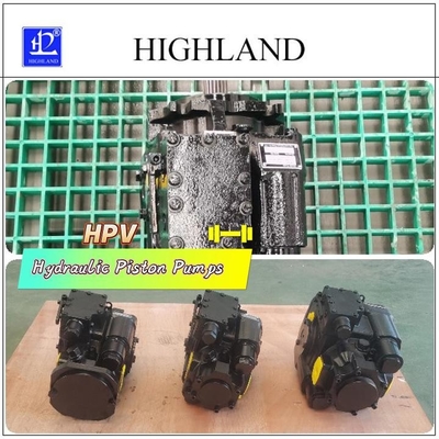 Efficient High Pressure Piston Pump for Agricultural Harvester