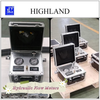 HIGHLAND Hydraulic Flow Meters Removable Design Oil Temperature Range -20C -150C