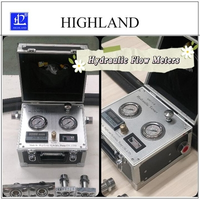 HIGHLAND Hydraulic Flow Meters Removable Design Oil Temperature Range -20C -150C