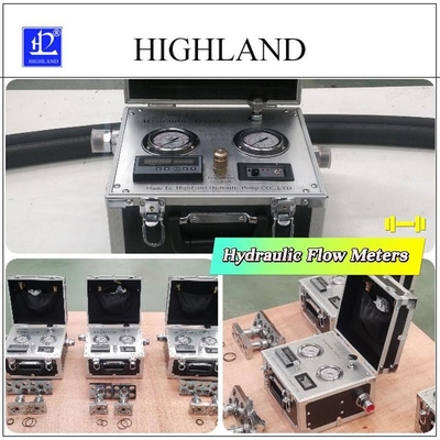 High Performance Hydraulic Flow Meter For Precise Pressure Control Data Display HIGHLAND