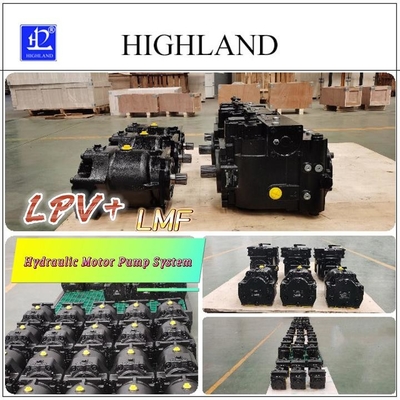 LPV90 Series Hydraulic Motor Pump System For Rice Harvester