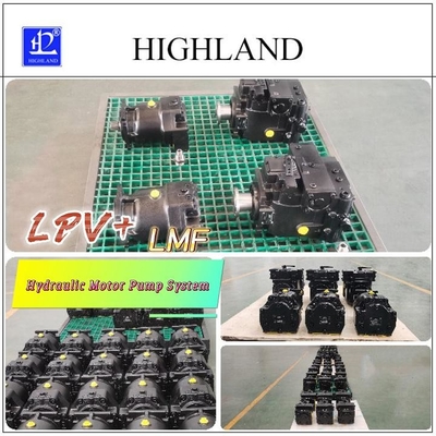 LPV90 Hydraulic Axial Piston Pumps With Charging Oil Pump