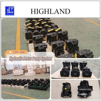 LPV90 Hydraulic Axial Piston Pumps With Charging Oil Pump