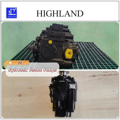 Hydraulic axial variable displacement piston pump for modern agricultural machinery
