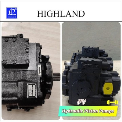 Hydraulic axial variable displacement piston pump for modern agricultural machinery