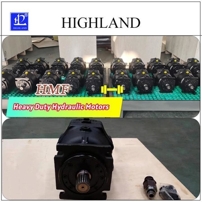 Precision Steel Production HMF90 Hydraulic Motors Cast Iron Housing High Torque