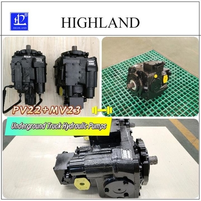 High Speed Transmission Hydraulic Piston Pumps For Underground Trucks