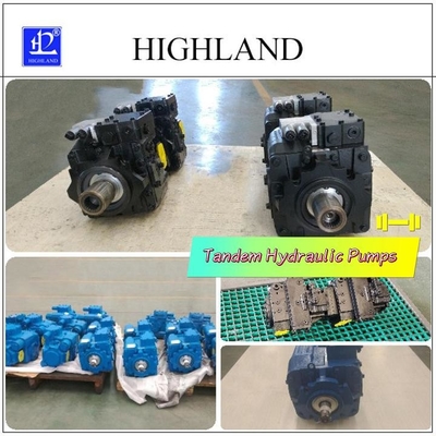 Compact And Powerful Tandem Hydraulic Pumps For Closed Circuit Systems