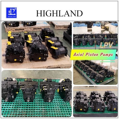 LPV90 Hydraulic Axial Piston Pumps With Charging Oil Pump