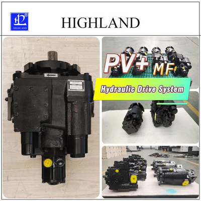 Manual Loading Pump Type Hydraulic Motor Pump System Cast Iron