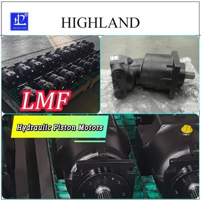 LMF30 Hydraulic Piston Motor With Cast Iron Housing And Patent Certificate