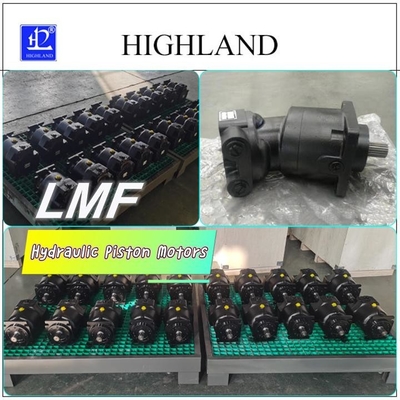 LMF30 Hydraulic Piston Motor With Cast Iron Housing And Patent Certificate