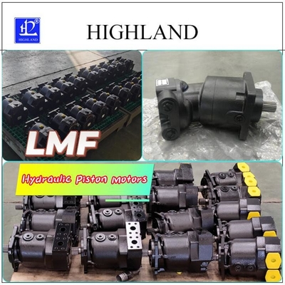 LMF30 Hydraulic Piston Motors Robust Performance With Steel Casing