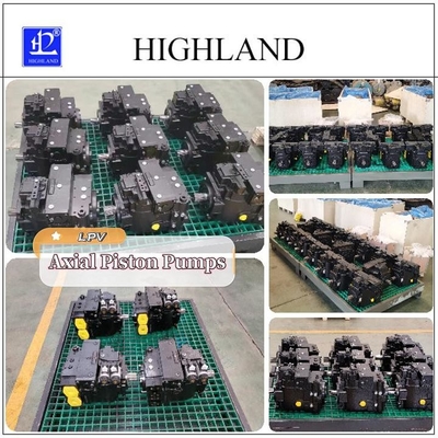 35Mpa Rated Pressure Hydraulic Piston Pumps with Plywood Case
