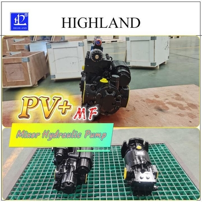 Hydraulic Transmission Mixer Hydraulic Pump With 35Mpa Rated Pressure