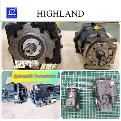 176KW Continuous Power Hydraulic Motor Pump With Max Displacement 130ml/R