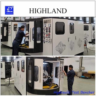 Testing Hydraulic Pumps And Motors with 110 Kw Fully Automatic Hydraulic Test Benches