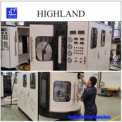 HIGHLAND Fully Automatic Hydraulic Test Bench - 500 L/min Flow Rate