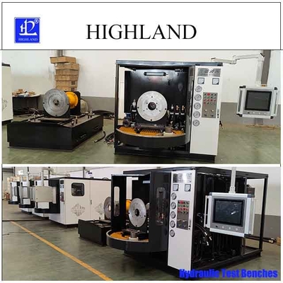 HIGHLAND Fully Automatic Hydraulic Test Bench - 500 L/min Flow Rate