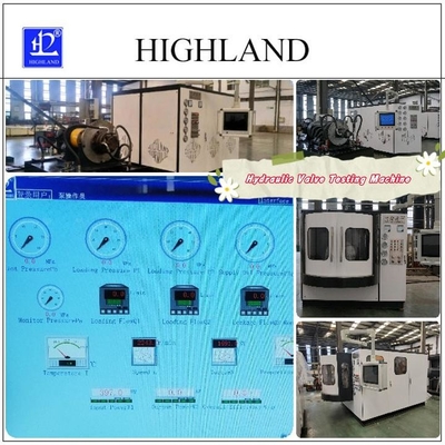Hydraulic Valve Test Bench 35 Mpa Pressure Modular Layout Personalized Customization