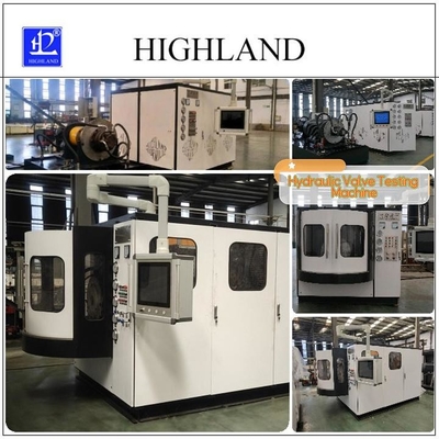 Testing Hydraulic Valve System Hydraulic Valve Test Benches 450 L/Min Flow Rate Machine