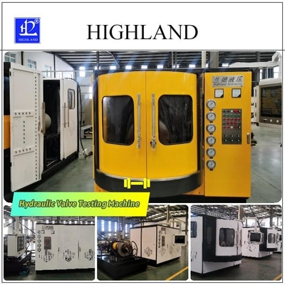 Testing Hydraulic Valve System HIGHLAND Hydraulic Valve Testing Machine Customized Factory