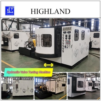 Testing Hydraulic Valve System HIGHLAND Hydraulic Valve Testing Machine Customized Factory