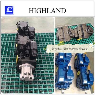 Compact And Powerful Tandem Hydraulic Pumps For Closed Circuit Systems