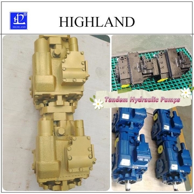 Versatile And Reliable Tandem Hydraulic Pumps For Heavy Duty Machinery