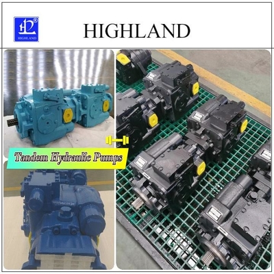 Versatile And Reliable Tandem Hydraulic Pumps For Heavy Duty Machinery