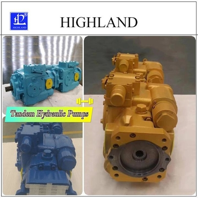 110cc/r Tandem Hydraulic Pumps For Agricultural Machinery