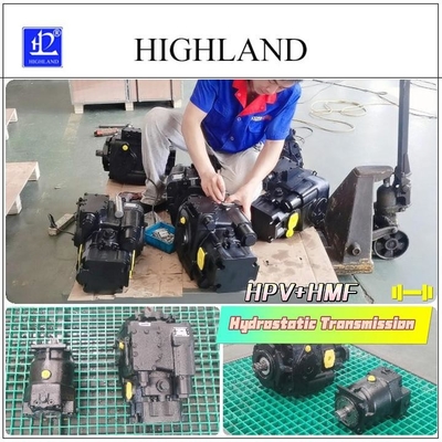 Hydraulic Transmission System Tested and Fully Customized with Axial Piston Pump