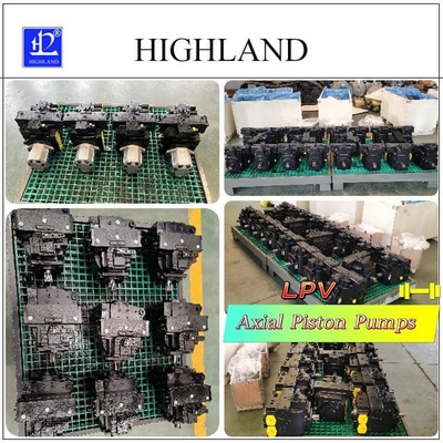 Cast Iron Hydraulic Transmission Piston Pump For Black Color With High Pressure Capability