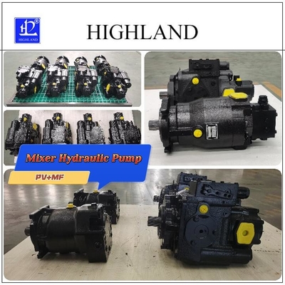 High Pressure Mixer Truck Hydraulic Pump Variable Displacement Closed Loop Piston Pump