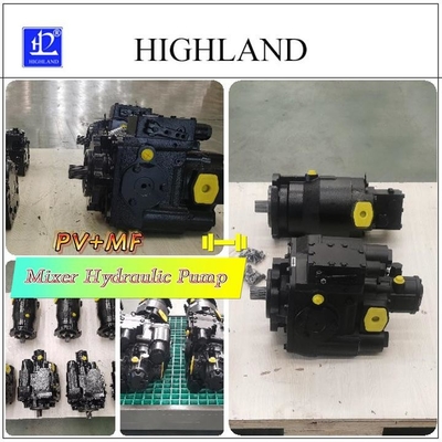 High Pressure Mixer Truck Hydraulic Pump Variable Displacement Closed Loop Piston Pump