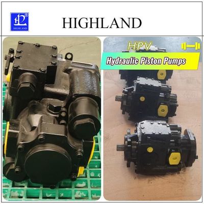 Highland HPV110-MA-L-23 Axial Piston Pump 110ml/r High Efficiency Variable Displacement for Combine Harvester Drive