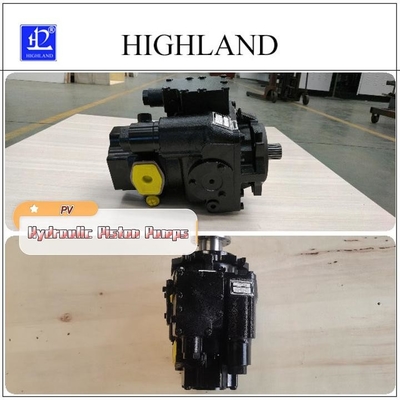 Black Hydraulic Piston Pump With Variable Displacement For Agriculture Industry