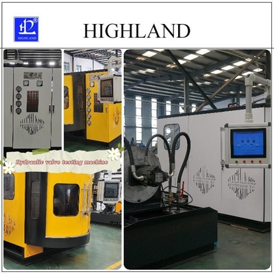 Customized YST500 Hydraulic Valve Testing Machine For Coal Mine Pressure 42 Mpa