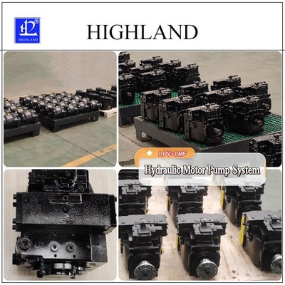 Hydraulic Motor Pump System for High- Performance in Cast Iron