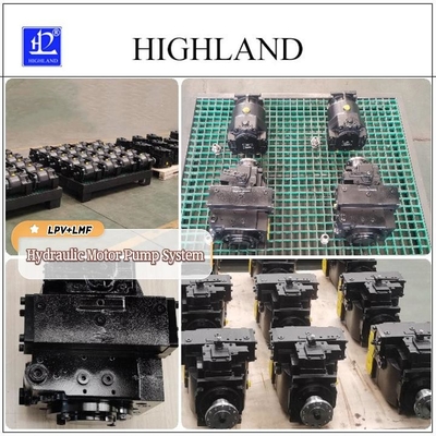 Hydraulic Motor Pump System for High- Performance in Cast Iron