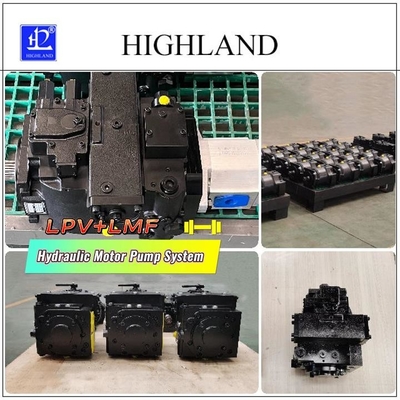 Hydraulic Motor Pump System for Manual Loading Efficiency