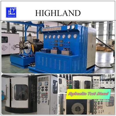 42 Mpa Pressure Hydraulic Test Stands Customization Patented Product Complete Detection Data
