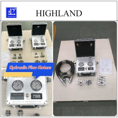 Data Display Hydraulic Flow Meters Max Pressure 420 Bar Oil Temperature Range -20C -150C