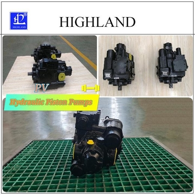 Cast Iron Hydraulic Piston Pumps for Rated Pressure 35Mpa in Hydraulic Transmission